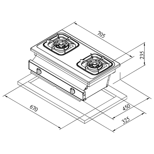 莊頭北 TG-7001T 安全嵌入爐（含基本安裝） 莊頭北瓦斯爐,TG-7001T,不鏽鋼瓦斯爐,瓦斯爐推薦,雙口瓦斯爐,經典款瓦斯爐,莊頭北哪裡買,推薦家廚具,廚房家電,瓦斯爐品牌