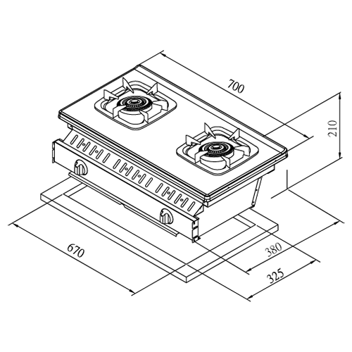 莊頭北 TG-7703A 三環銅爐頭嵌入爐（含基本安裝） 莊頭北瓦斯爐,TG-7703A,玻璃瓦斯爐,雙口瓦斯爐,瓦斯爐推薦,莊頭北哪裡買,推薦家廚具,安全瓦斯爐,嵌入式爐具,節能家電