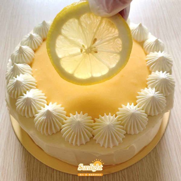 薰衣草檸檬戚風蛋糕 