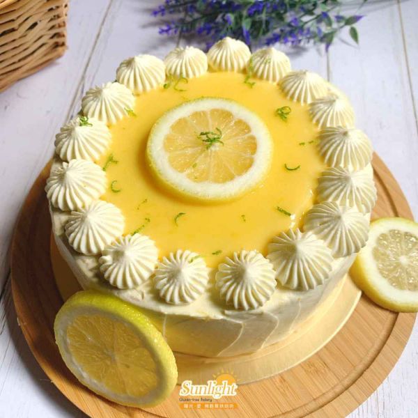 薰衣草檸檬戚風蛋糕 