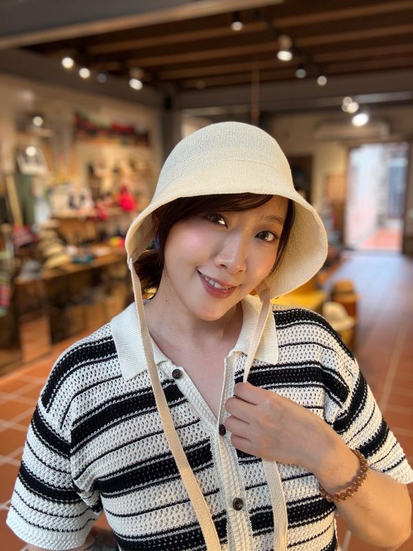 透涼紙紗仕女帽 遮陽帽,防曬帽,透氣帽,時尚帽,紙紗帽,女士帽,度假防曬帽,輕量透氣帽,文創設計帽