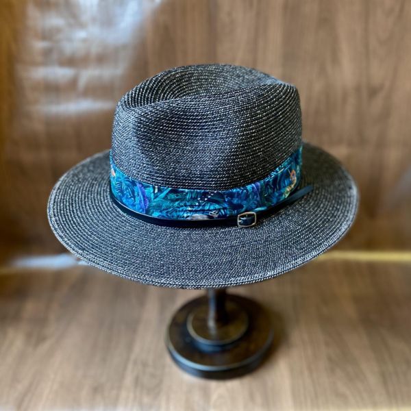 巴拿馬紳士紙草拉菲草帽 巴拿馬草帽, Fedora 紳士帽, 拉菲草帽, 紙草帽, 男士度假穿搭, 夏日透氣帽子, 寬邊遮陽帽, 草帽, layoo來喲,女生草帽, 中性草帽