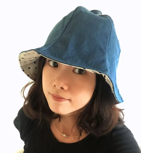 花瓣漁夫帽 南瓜帽,漁夫帽 女,台灣製造帽子,防曬帽,抗UV帽,夏日帽款,透氣帽,文青帽,旅行帽,La Yoo 帽子