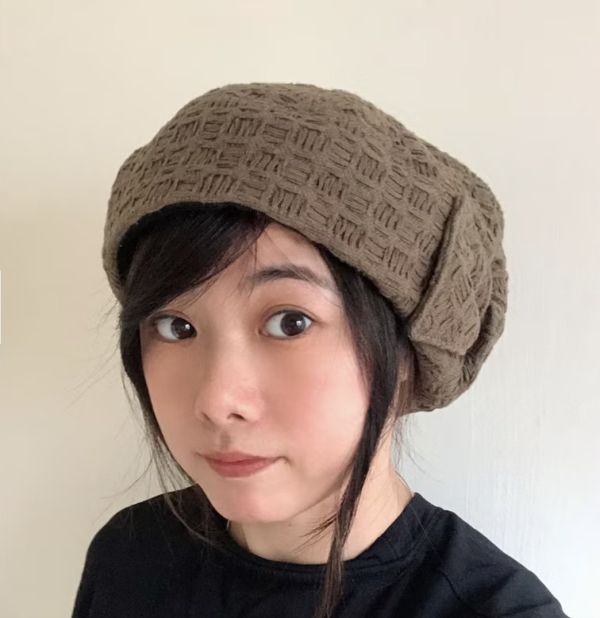 巴賽隆納貝雷帽 巴賽隆納貝雷帽,貝雷帽女,法式貝雷帽,復古帽,秋冬帽款,時尚帽子,台灣製造,La Yoo,來喲帽子
