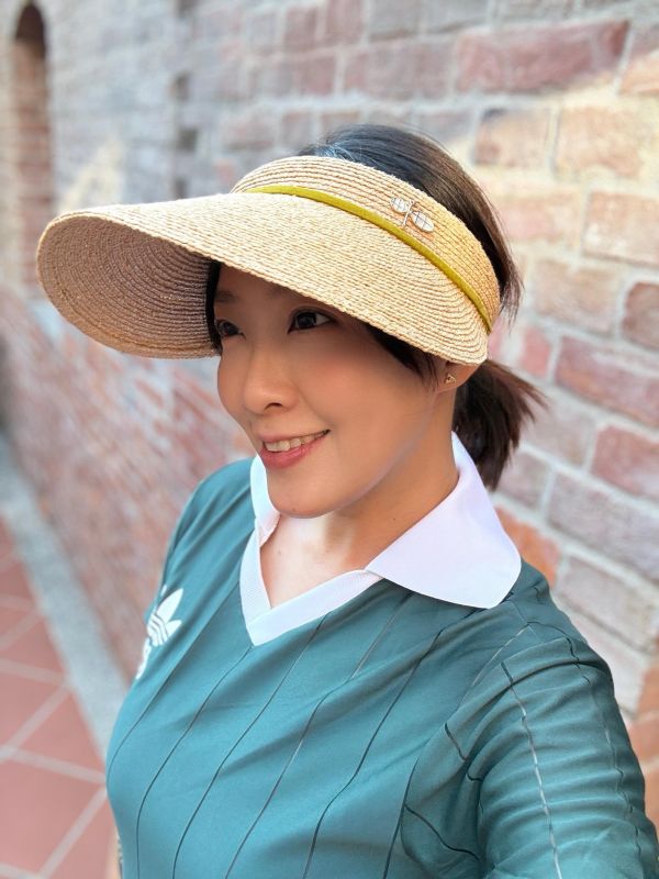 海風淑女拉菲草帽 拉菲草帽,草帽,遮陽帽,夏日穿搭,手工編織帽,度假帽,台灣設計,layoo來喲