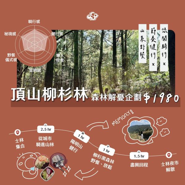 [平日限定] 4 人自成團！陽明山電輔車秘境輕旅（路線日期任選） 陽明山電輔車,平日包團推薦,陽明山秘境健行,電輔車一日遊,朋友聚會戶外行程,OOSA 輕旅