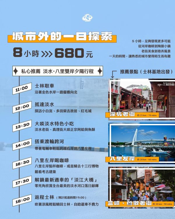 【IG夏日消暑打卡限定】OOSA 電輔車 1 小時免費體驗券領取專區 