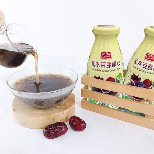 【康健生機】有機黑木耳膠原飲｜290ml/瓶*24瓶，共1箱 