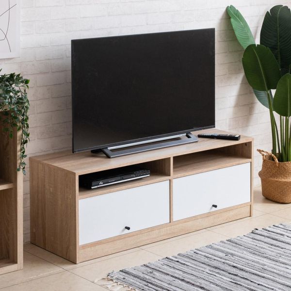 【TZUMii】清新四尺雙掀門電視櫃 視聽櫃 影音櫃 TV櫃 電器櫃 