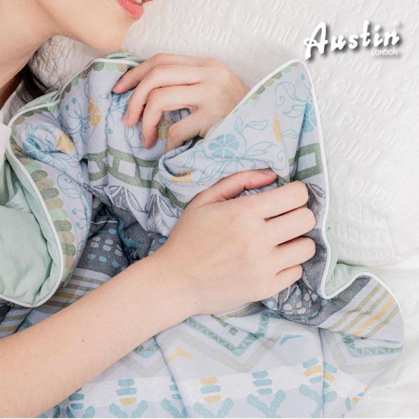 【Austin Home 奧斯汀寢飾】瑪奇朵冰紗被｜墨菲特150X200cm 