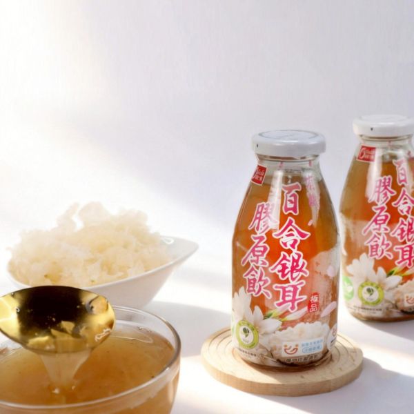 【康健生機】有機百合銀耳膠原飲｜290ml/瓶*12瓶，共1箱 