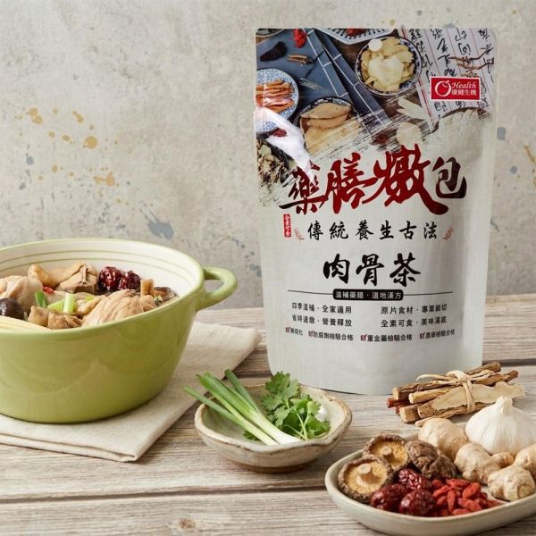 【康健生機】肉骨茶-速好湯藥膳燉包｜30g*2入/包，共5包 