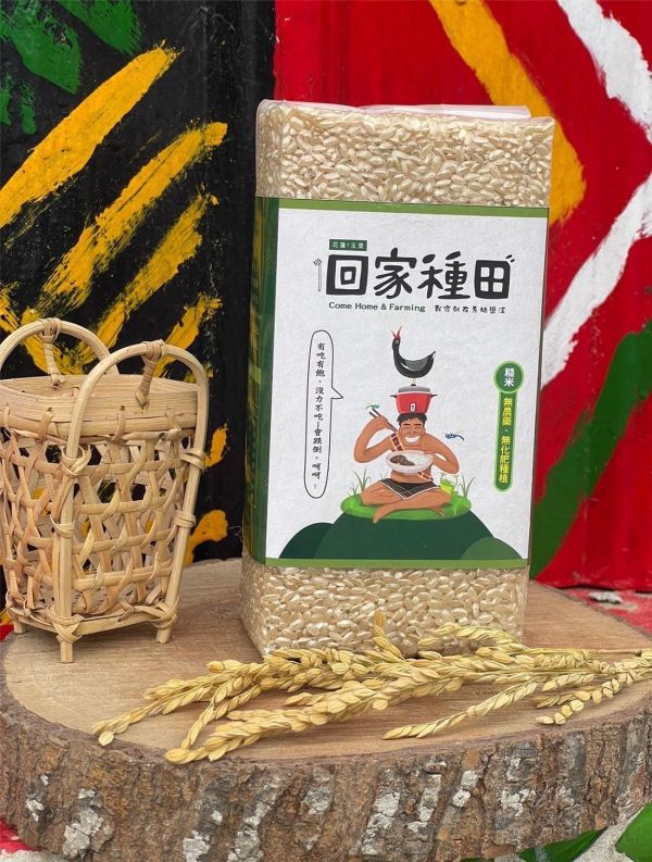 【回家種田】花蓮玉里純天然糙米｜1000g*10入 