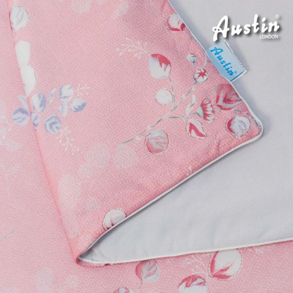 【Austin Home 奧斯汀寢飾】瑪奇朵冰紗被｜花苞仙子(粉)150X200cm 