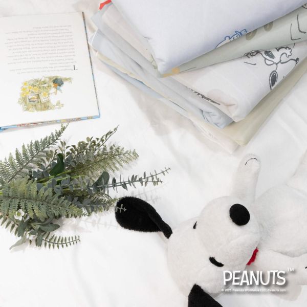 【Austin Home 奧斯汀寢飾】史努比瑪奇朵冰紗被｜雪人滾滾150X200cm 