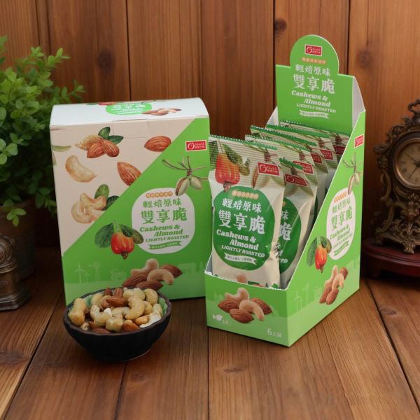 【康健生機】輕焙原味雙享脆隨手包｜28g/包*6包/盒，共3盒 