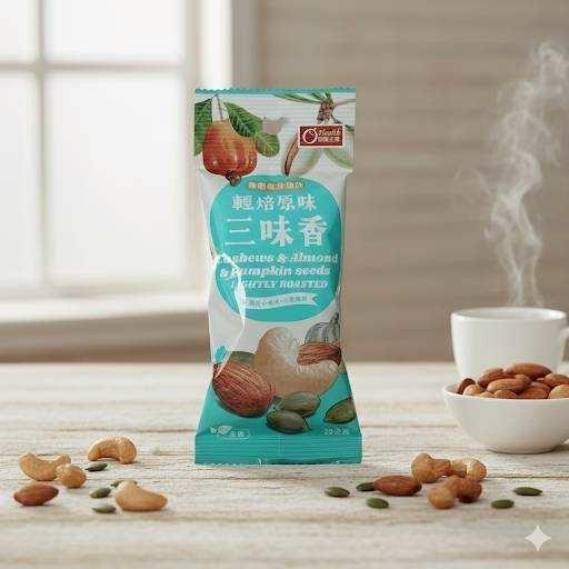 【康健生機】輕焙原味三味香隨手包｜28g/包*6包/盒，共3盒 