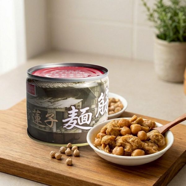 【康健生機】雪蓮子麵筋｜200g/罐*3罐/組，共2組 