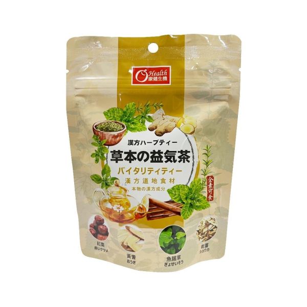 【康健生機 O Health】草本益氣茶｜2.5g/包*10包/包，共5包 