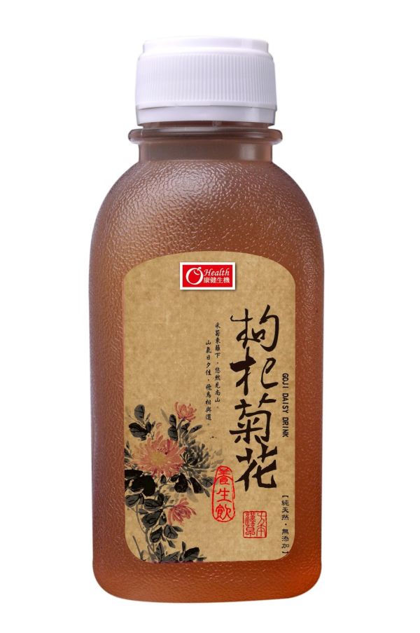 【康健生機】枸杞菊花飲｜350ml/瓶*24瓶，共1箱 