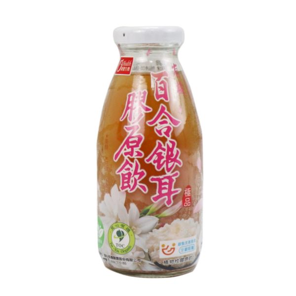 【康健生機】有機百合銀耳膠原飲｜290ml/瓶*12瓶，共1箱 