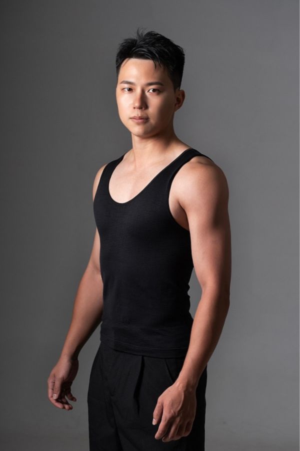 【夠 GO wear】Go Cooler 夠酷男性涼感塑身衣(2入)｜黑 