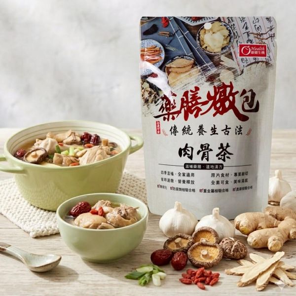 【康健生機】肉骨茶-速好湯藥膳燉包｜30g*2入/包，共5包 