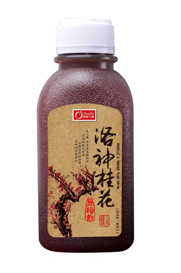 【康健生機】洛神桂花烏梅飲｜350ml/瓶*24瓶，共1箱 