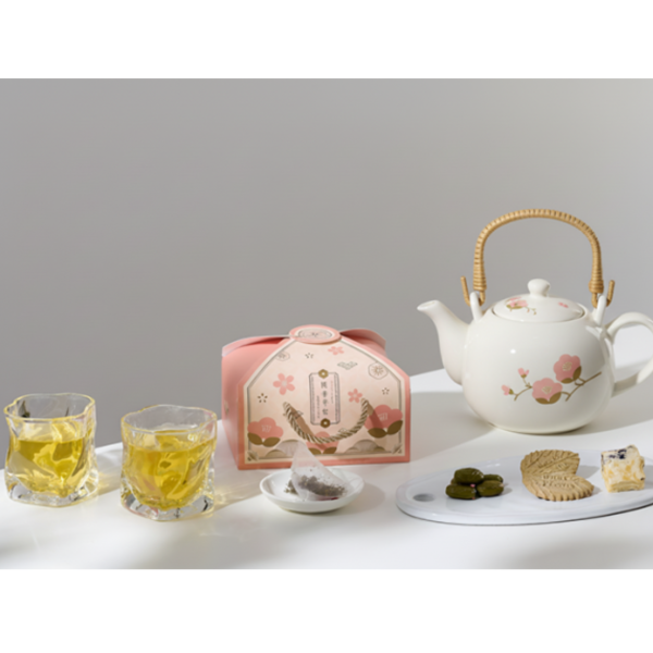 【茶境天使】 四季平安禮盒｜８盒/箱｜茶包＋茶餅 