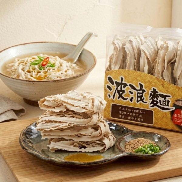【康健生機】波浪麵(蕎麥口味)｜420g/包，共3包 