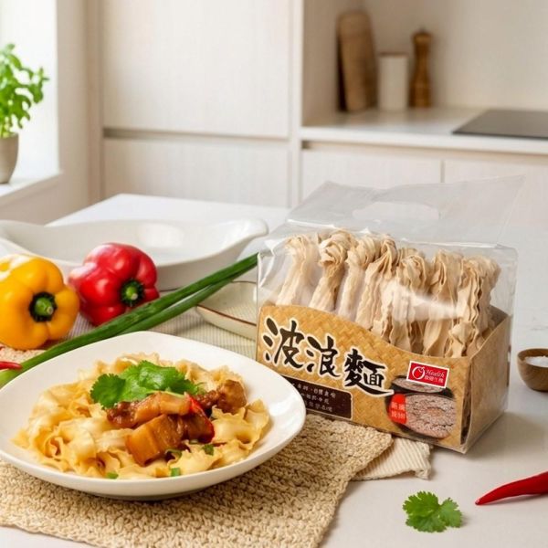 【康健生機】波浪麵(蕎麥口味)｜420g/包，共3包 