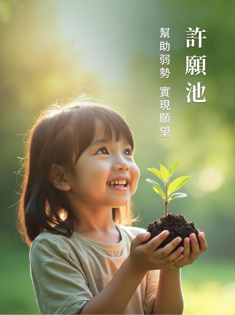 許願池, 幫助弱勢實現願望 