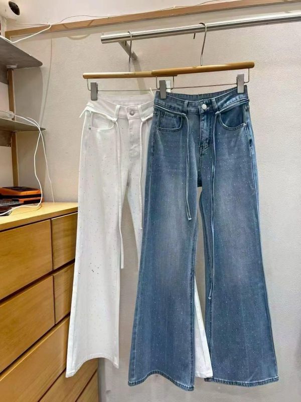 四面彈抽繩鑽鑽褲 