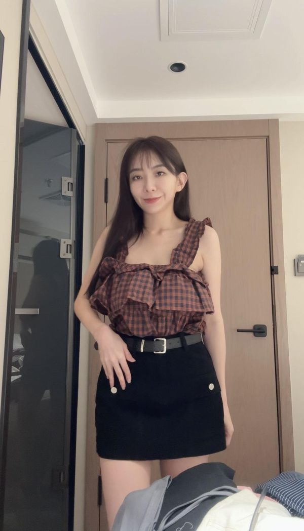超推超好看的牛仔褲裙 