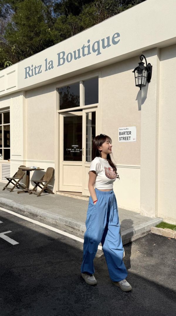 韓國同款!!抽繩多色褲 