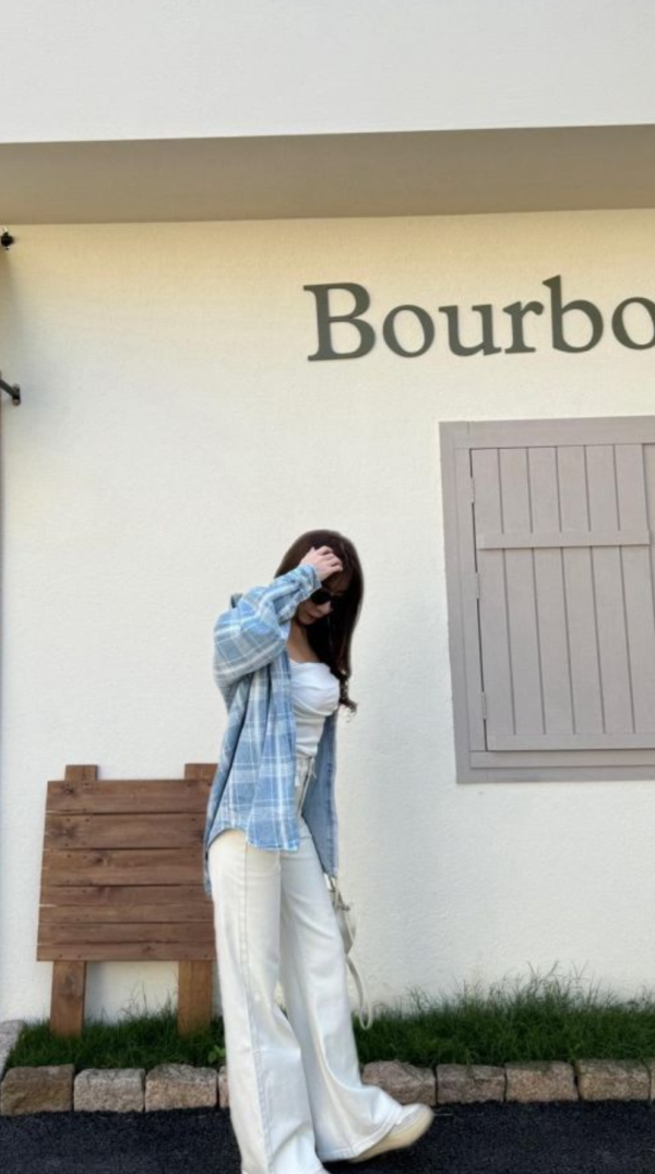 韓版格子襯衫 顏色超正!! 