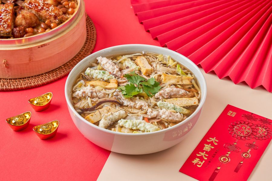 2026素食年菜《駿馬奔騰福迎春》套組 蒲燒,曼餘,猴頭菇,米糕, 2026, 年菜, 素食,純素 ,蔬食,佛跳牆,海味鮮菇筍絲羹,鹽之花,杏仁,芋泥鴨,黑松露,小魚乾,椒麻,川味,口水雞,糖醋,咕咾肉,