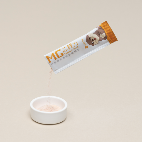 MG 芯鎂力｜好星晴日夜色胺酸粉包 (7入裝) 自信優,MG芯鎂力,兒童鎂營養,學齡兒童營養,日常鎂補充,生活節奏營養,生理機能營養