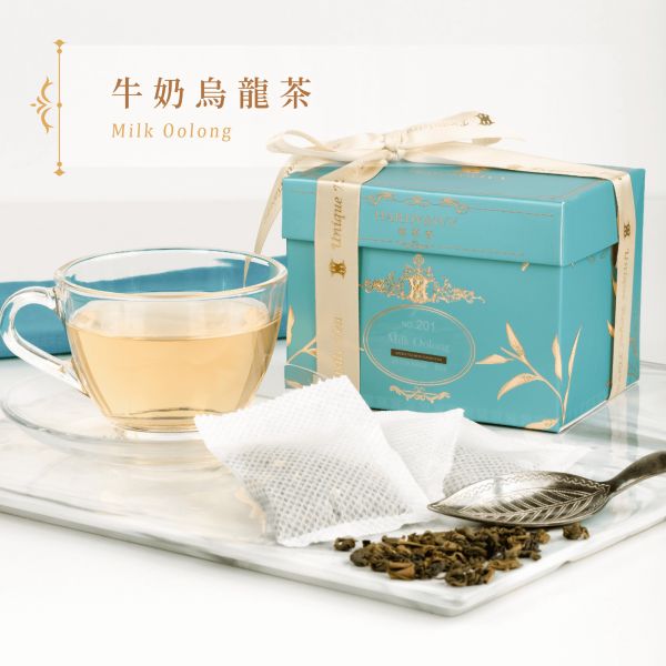 NO.201｜牛奶烏龍茶 30入三角裸茶包 烏龍茶,奶香,混紡茶,英茶香,英國茶,歐洲茶品,下午茶,英國,茶包,三角茶包