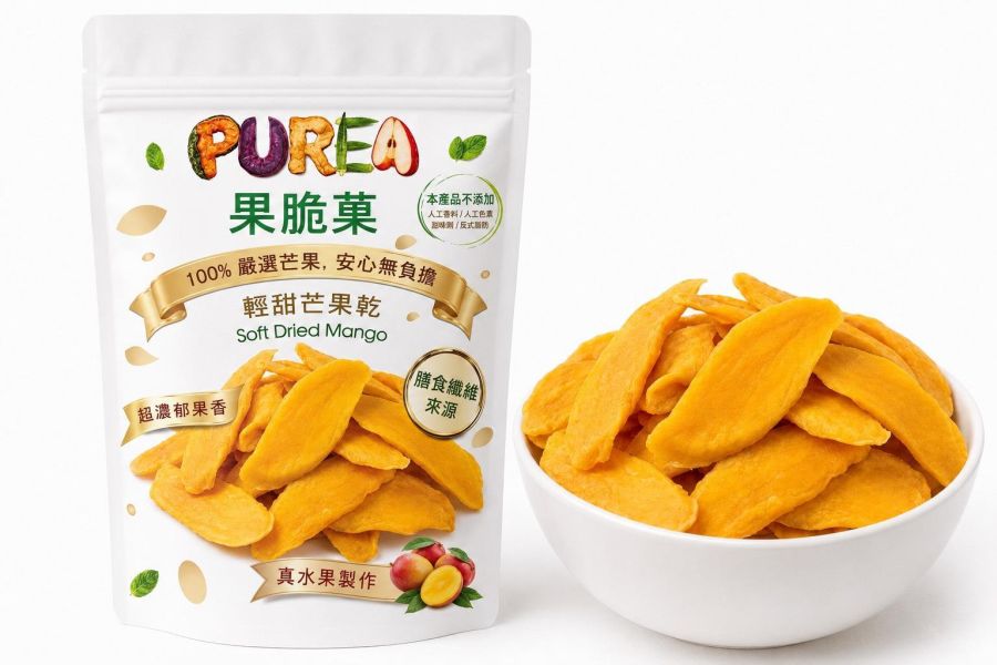 輕甜芒果乾 
