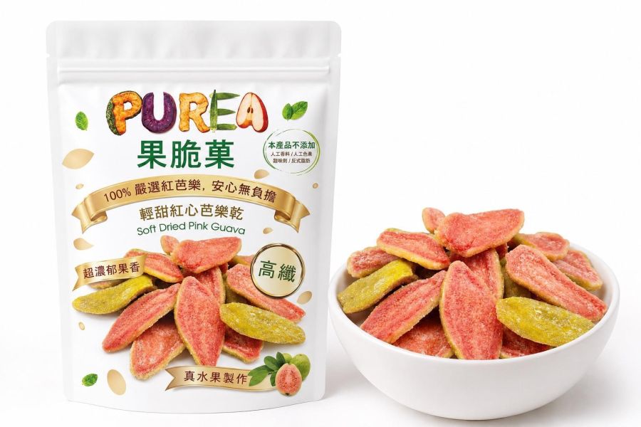 輕甜紅心芭樂乾 