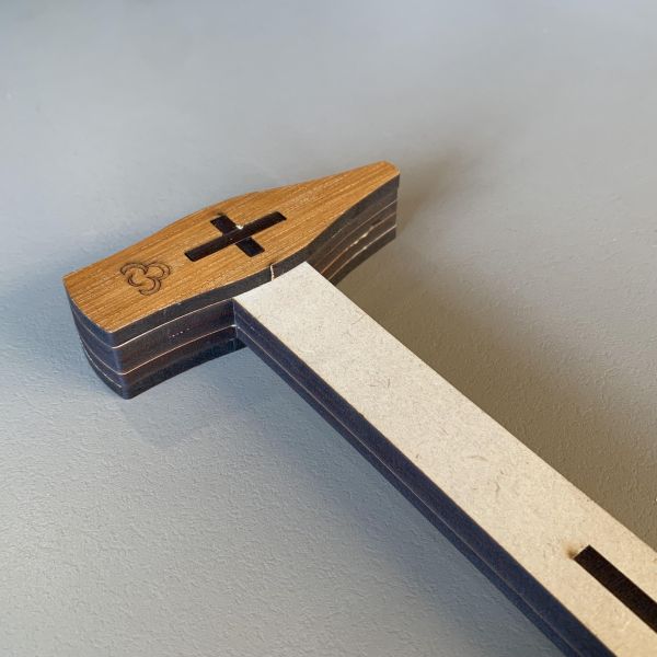 現貨 槌子 木槌 工具槌 肩頸按摩神器 打小人 搞笑 交換禮物 木質 聖誕節 