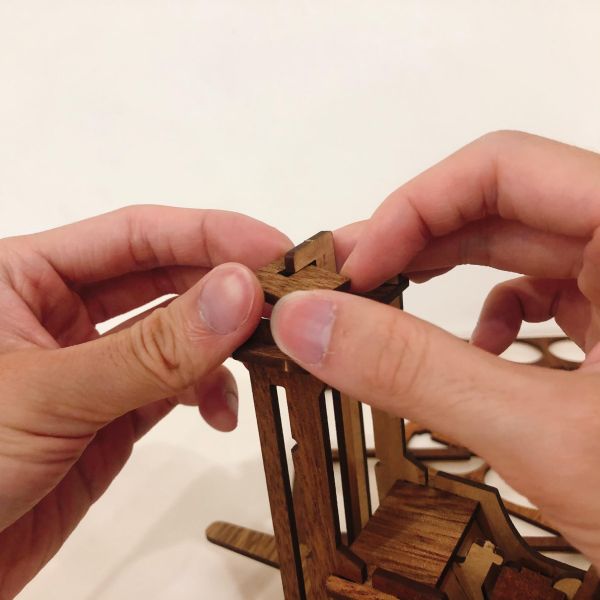 【全館現貨】卷木森活館【堆高機】手作DIY 組裝 木製玩具 動手做 交通工具 模型 玩具車 