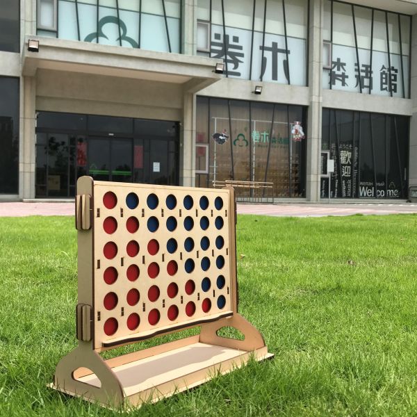 卷木 屏風式四子棋 