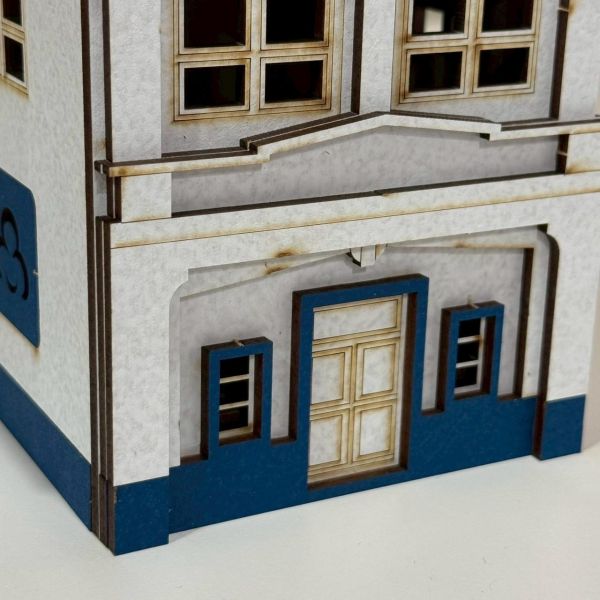 【現貨】造型存錢筒 木製存錢桶 存錢筒 木質收納 桌面小物 創意禮品 擺飾 收藏 鹿港 建築物 