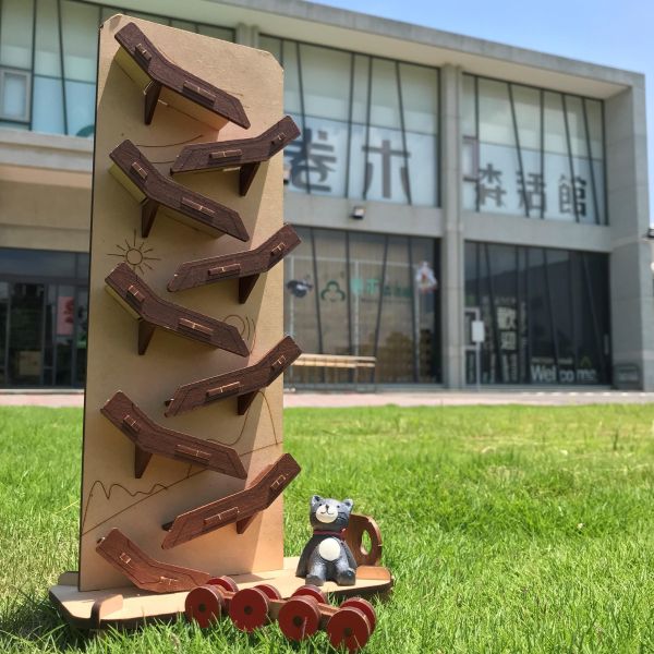 【全館現貨】卷木森活館【溜滑梯打擊樂】DIY 組裝 木製玩具 模型 動手做 兒童玩具 