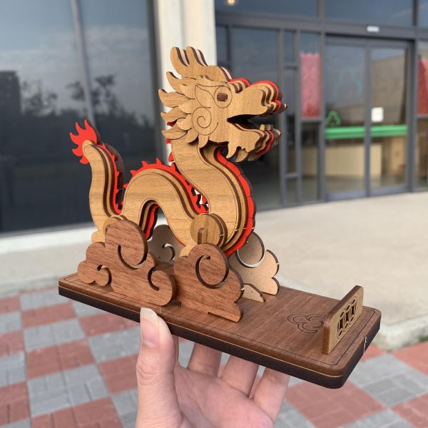 錢龍來 手機架｜招財｜擺飾｜送禮｜咬錢 