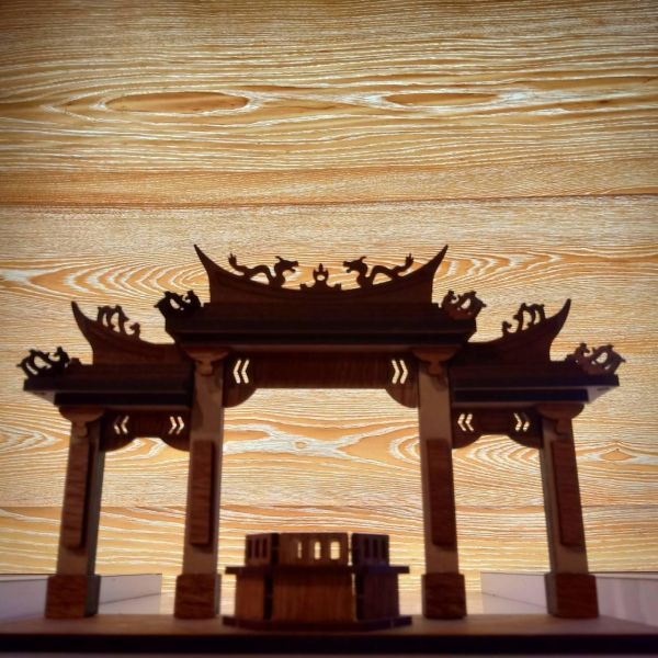 【手作DIY】鹿港 媽祖廟 牌樓 天后宮 模型神轎 武轎 棚轎 小神房 廟會 廟宇模型 宮廟模型 模型廟 陣頭 白沙屯 拱天宮 