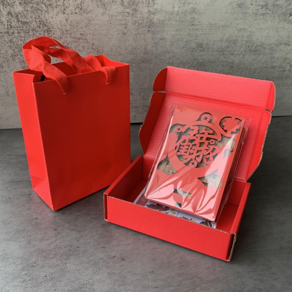 招財進寶金元寶 | 名片架 | 新年盒裝版 