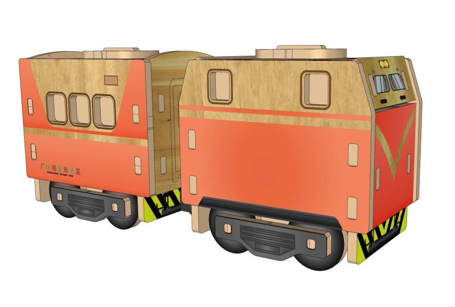 彰化 扇形車站 小火車組｜古蹟｜模型｜組裝｜diy 